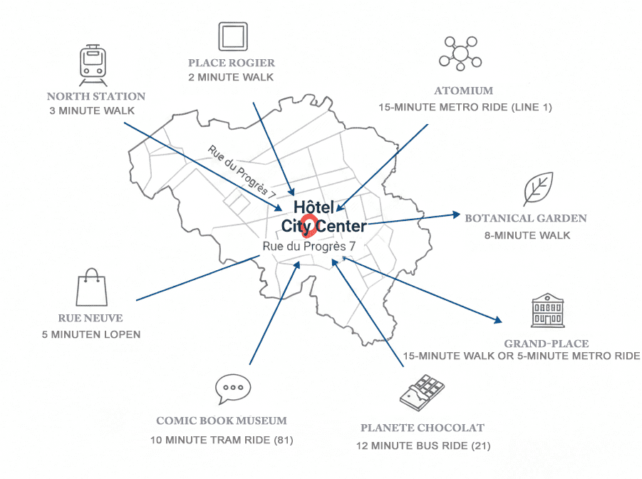 Location Location Hotel City Center-Brussels